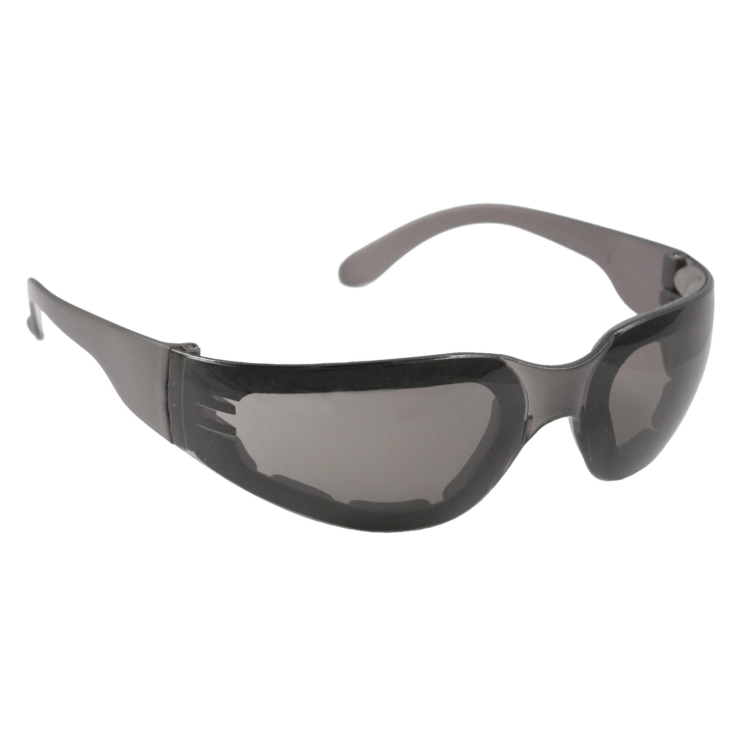 Mirage™ Foam Safety Eyewear - Smoke Frame - Smoke Anti-Fog Lens - Anti-Fog Lens